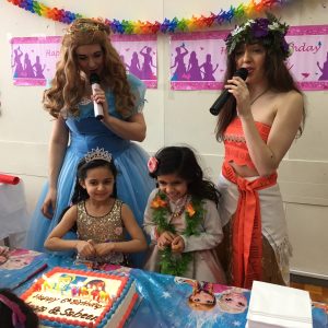 Cinderella 2015 and Moana Party Entertainment