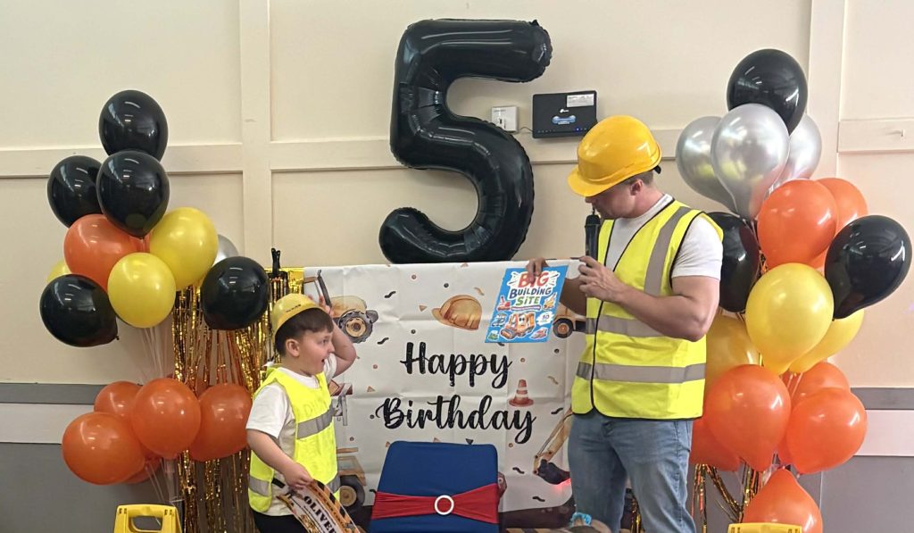 Builder themed party