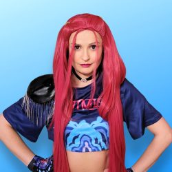 Mira entertainer from K Pop demon hunters Cosplay